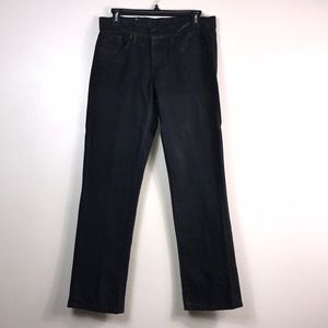 Ralph Lauren 380 black waxed denim size 29”